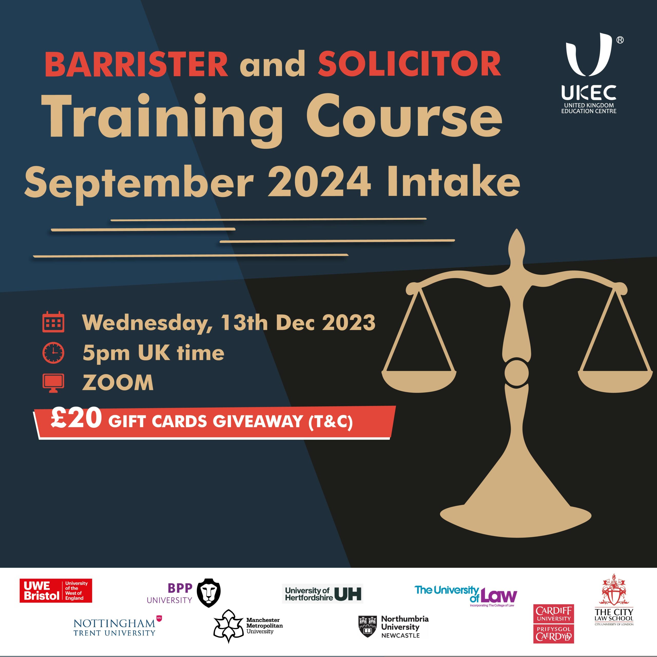 Barrister and Solicitor Training Course September 2024